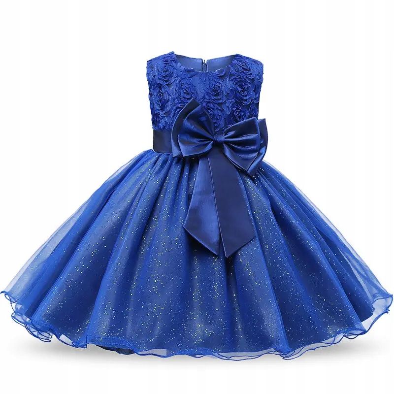  Charmant kleid bankett mit band i brokat - ideal auf hochzeit - 120