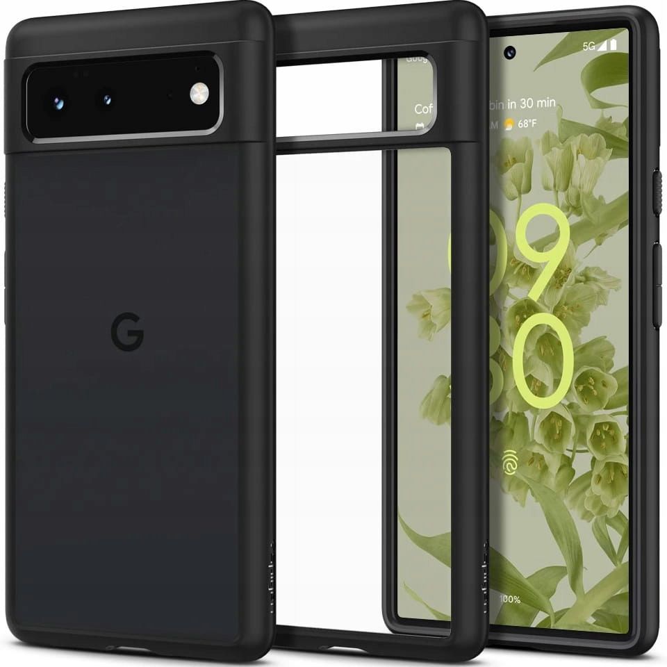  Byla į google pixel pixel 6, spigen itin hybrid, patvarus cover, mažas case