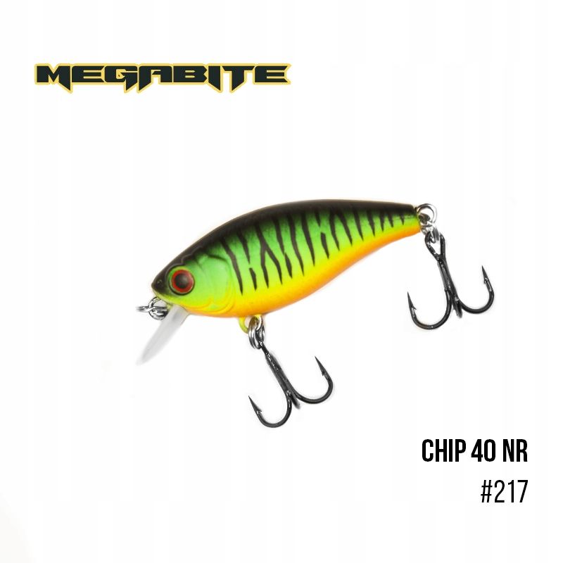  Vobleris megabite chip 40 f ponas. spalva 217 (40 mm, 3.75g, 1 m)