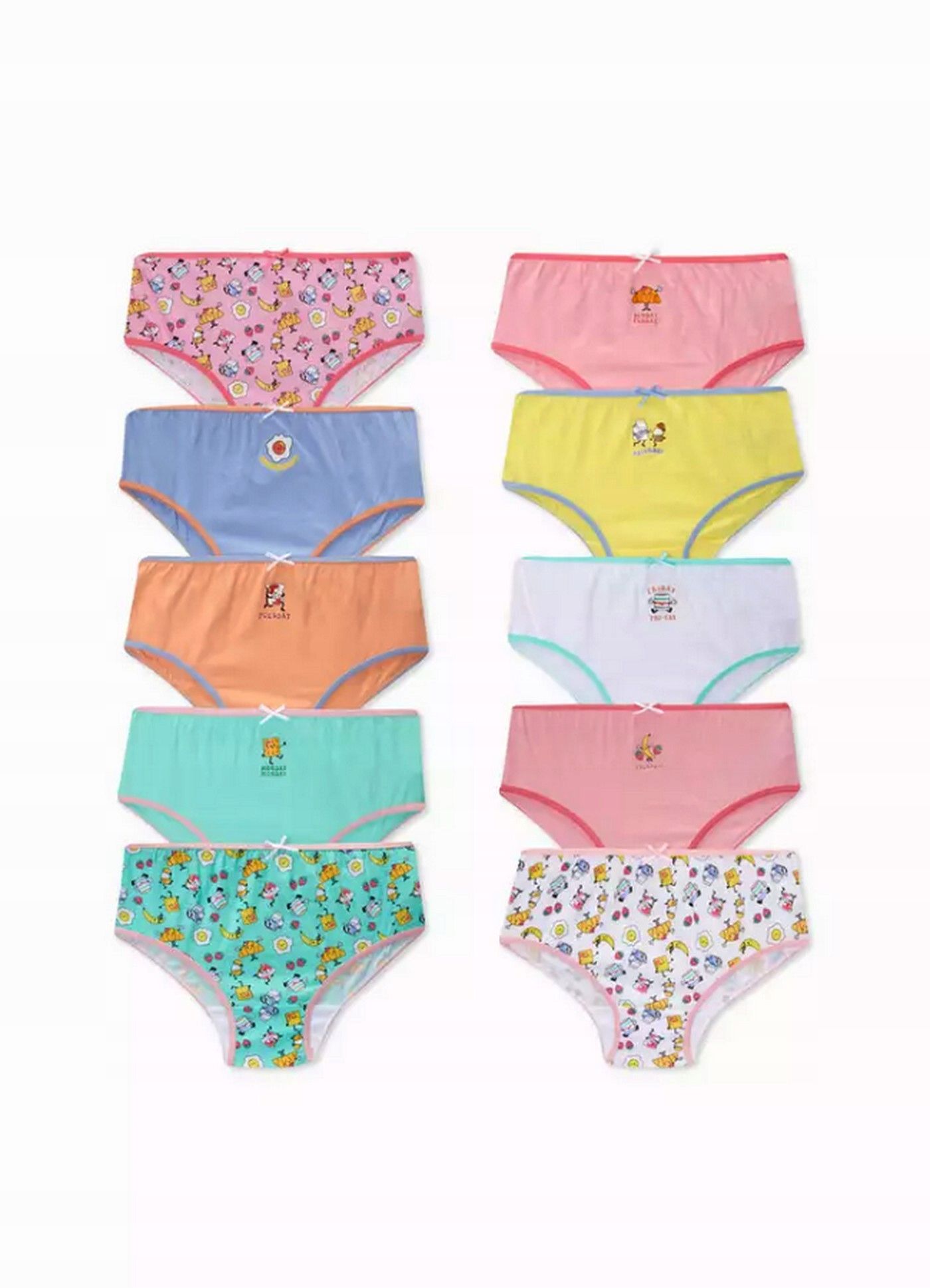  Kalhotky 110 primark 10pak jahody 4-5 rok