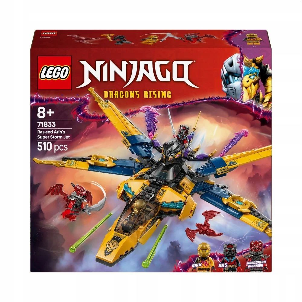  Lego ninjago - bojová súprava s mechem jaya nr 71805