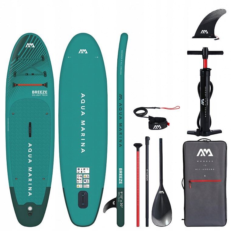  Sup lenta aqua marina breeze 9'10 summer riboto leidimo serijos pagrindinis rinkinys