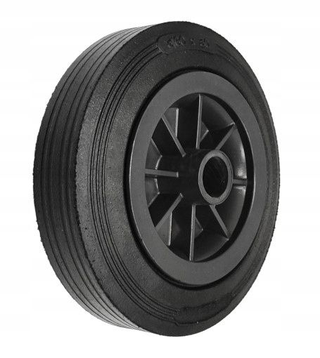  Kolo plastik-guma priemer 125mm robiť rôzne používa os 15mm robiť 150kg