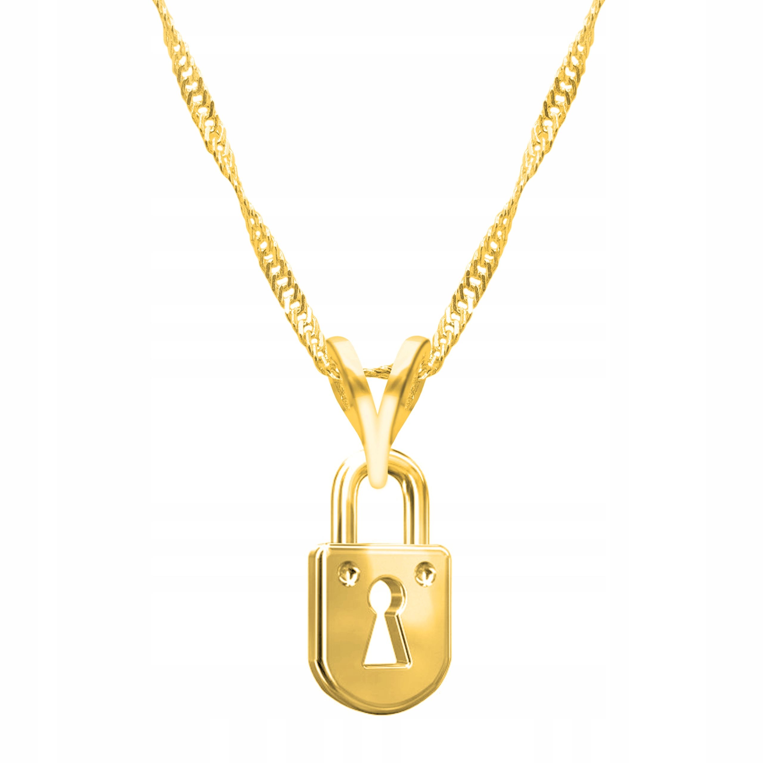  Goldkette halskette 925 mond hörner