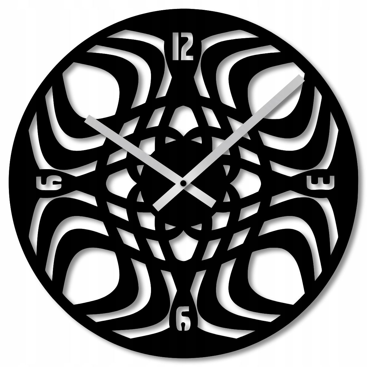  Wall clock 60 cm clock on the wall big clock openwork classic big numbers