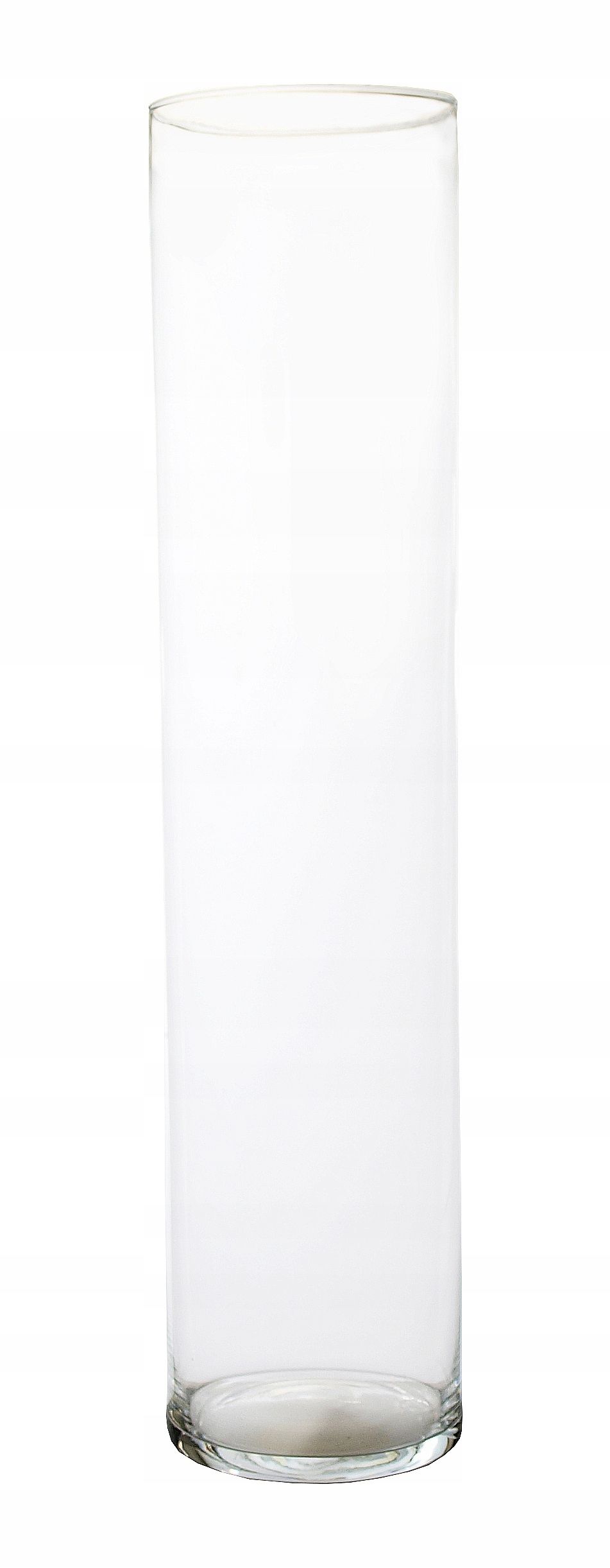  Klaasist vaas silinder tuba h30 d10 koos statiiviga dr