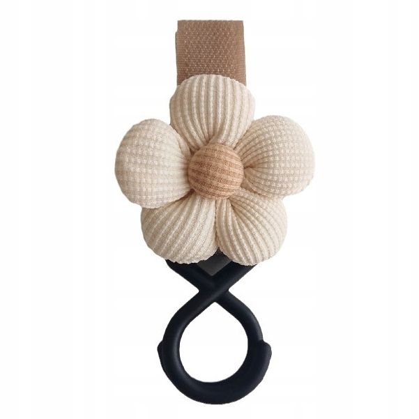  Inhaber haken für einen rollstuhl für die tasche universal klettband blume muster 3