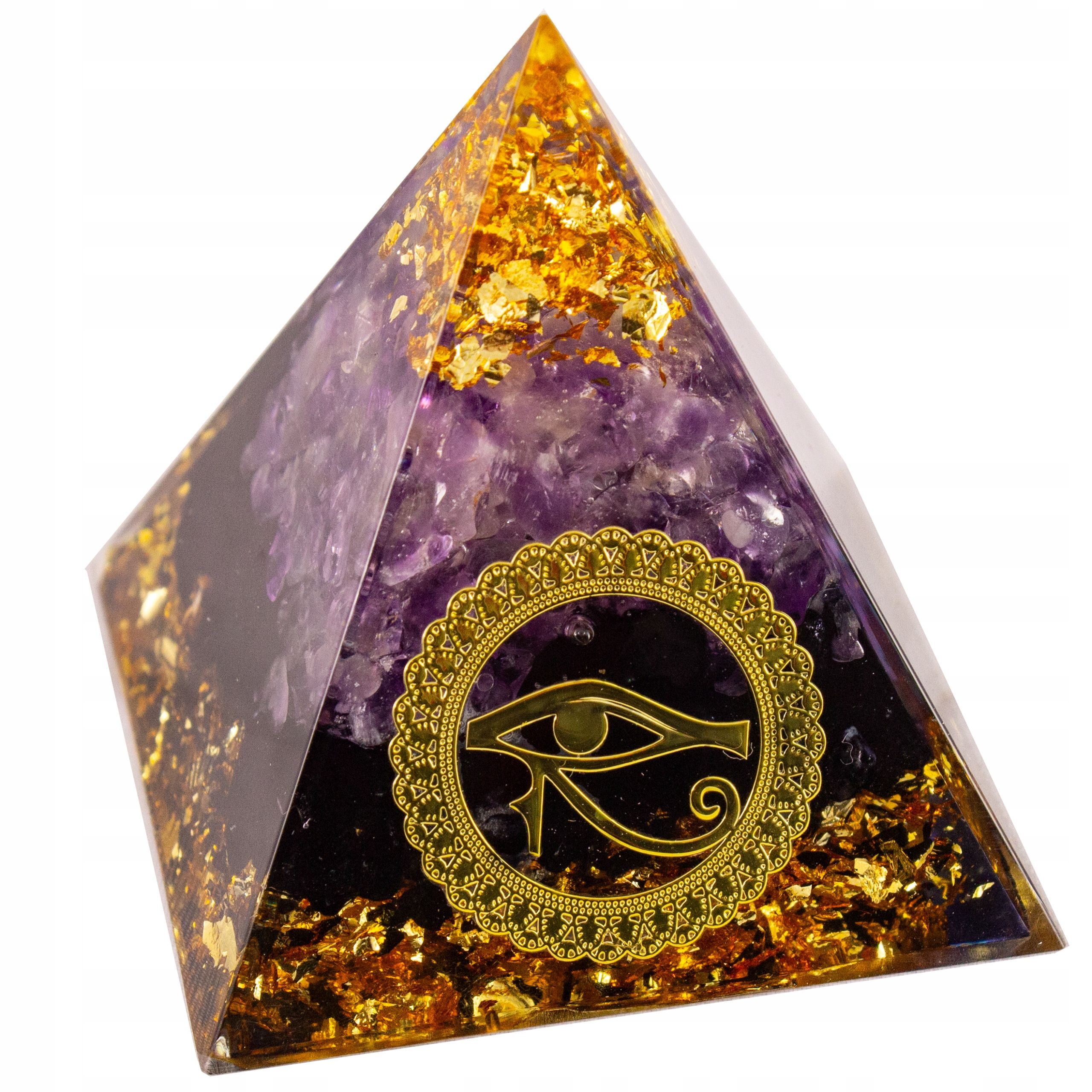  Pyramide orgonit amethyst lazuryt oliwin tigerauge feng shui chakren 5cm