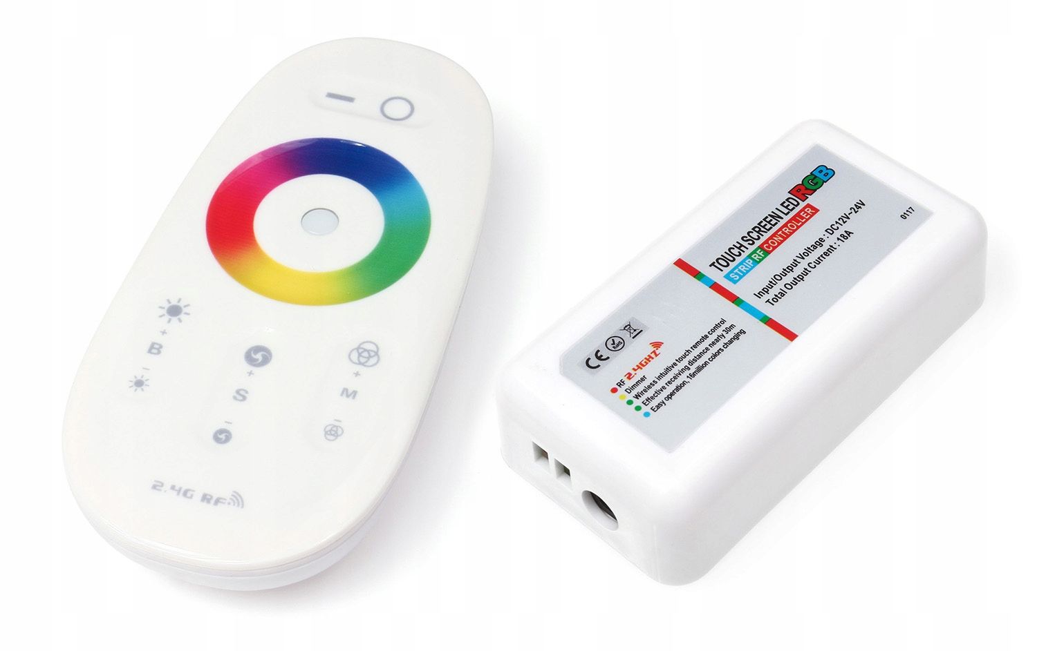 Valdiklio led juostos rgb smart tuya 5-24v 6a dc programėlė mobilus