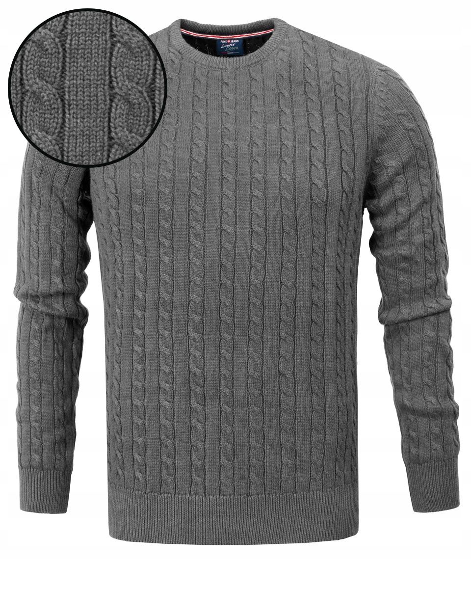  Elegantne meeste kampsun klassikaline roheline puuvill l pako jeans