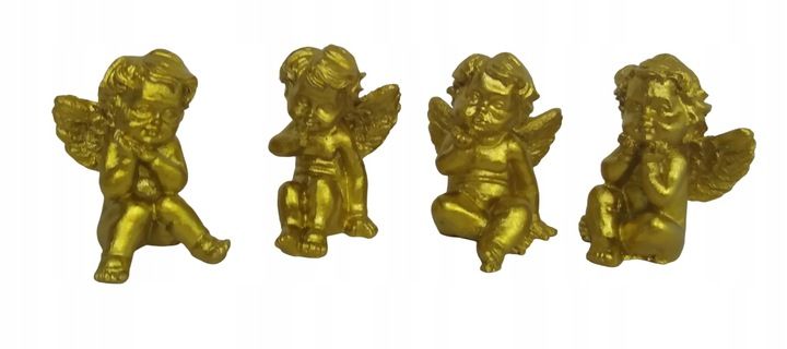  Engel engel figur weiß garnitur 4 pcs. 3,5 cm dekorationen gemeinschaft hochzeit