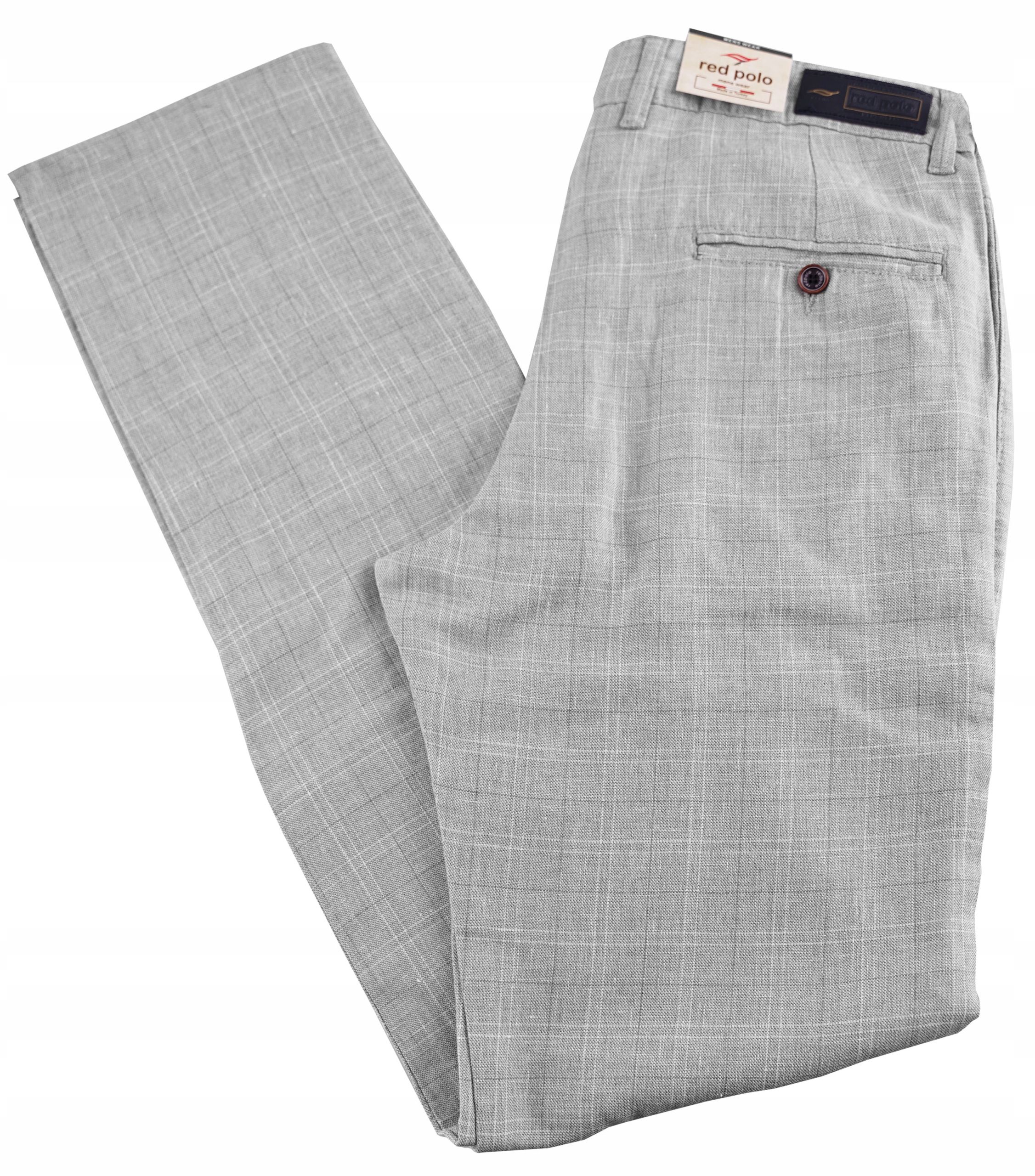  Herrenhosen kariert elegant grau 32 86-88