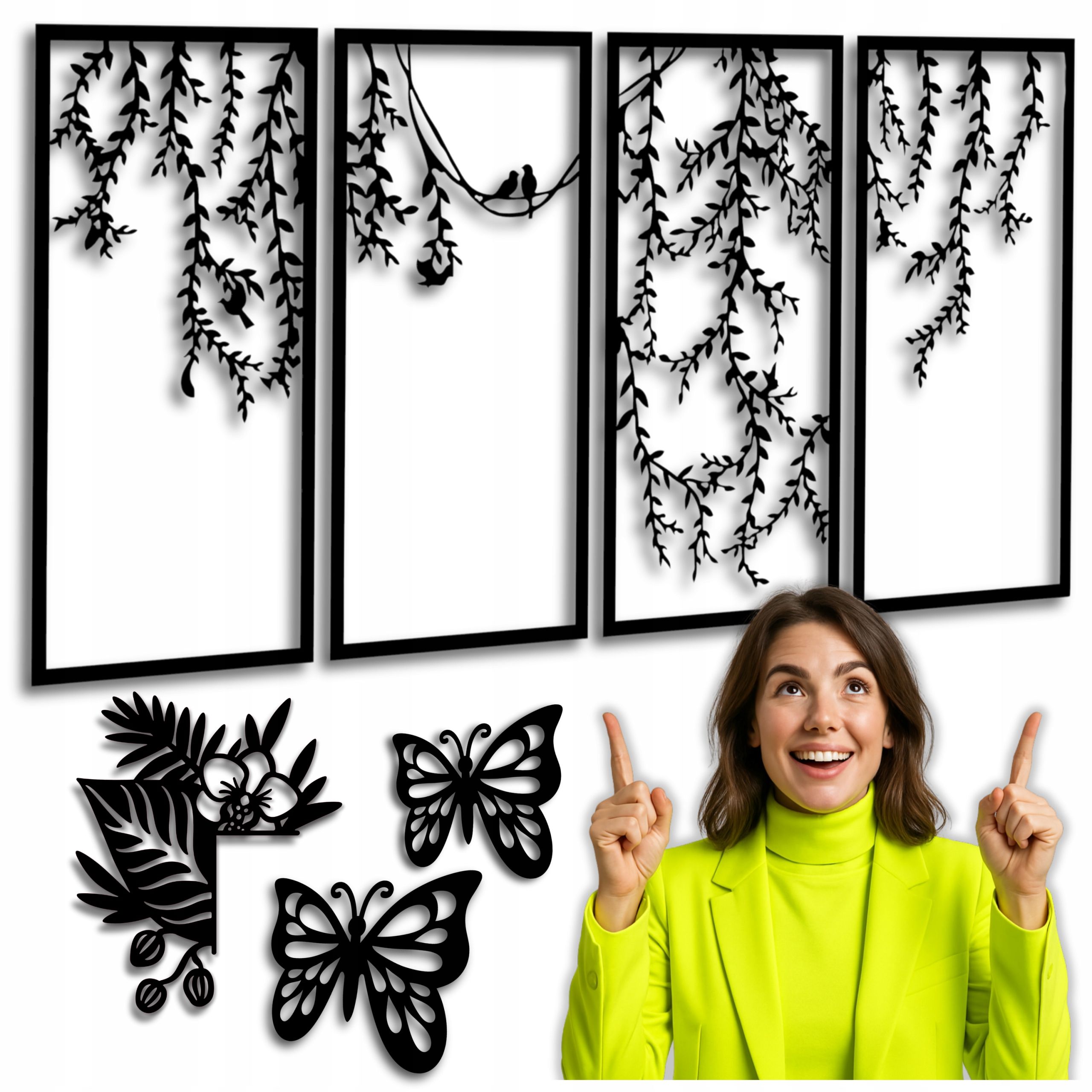  Openwork painting for the living room paintings on the wall wall decoration landscape gor