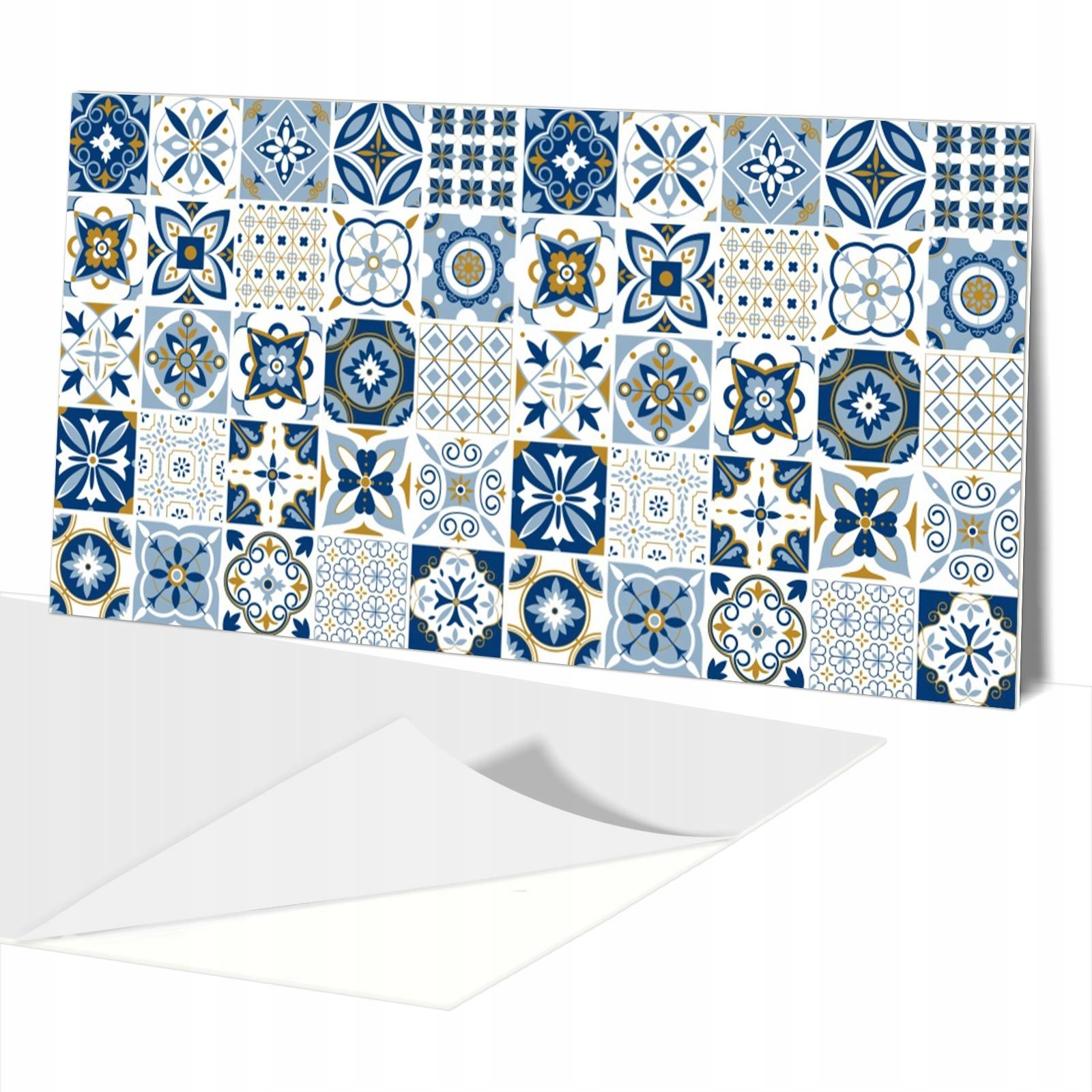  Lipīga plāksne pvc paneļi uz sienas marokānis patchwork 100x50cm