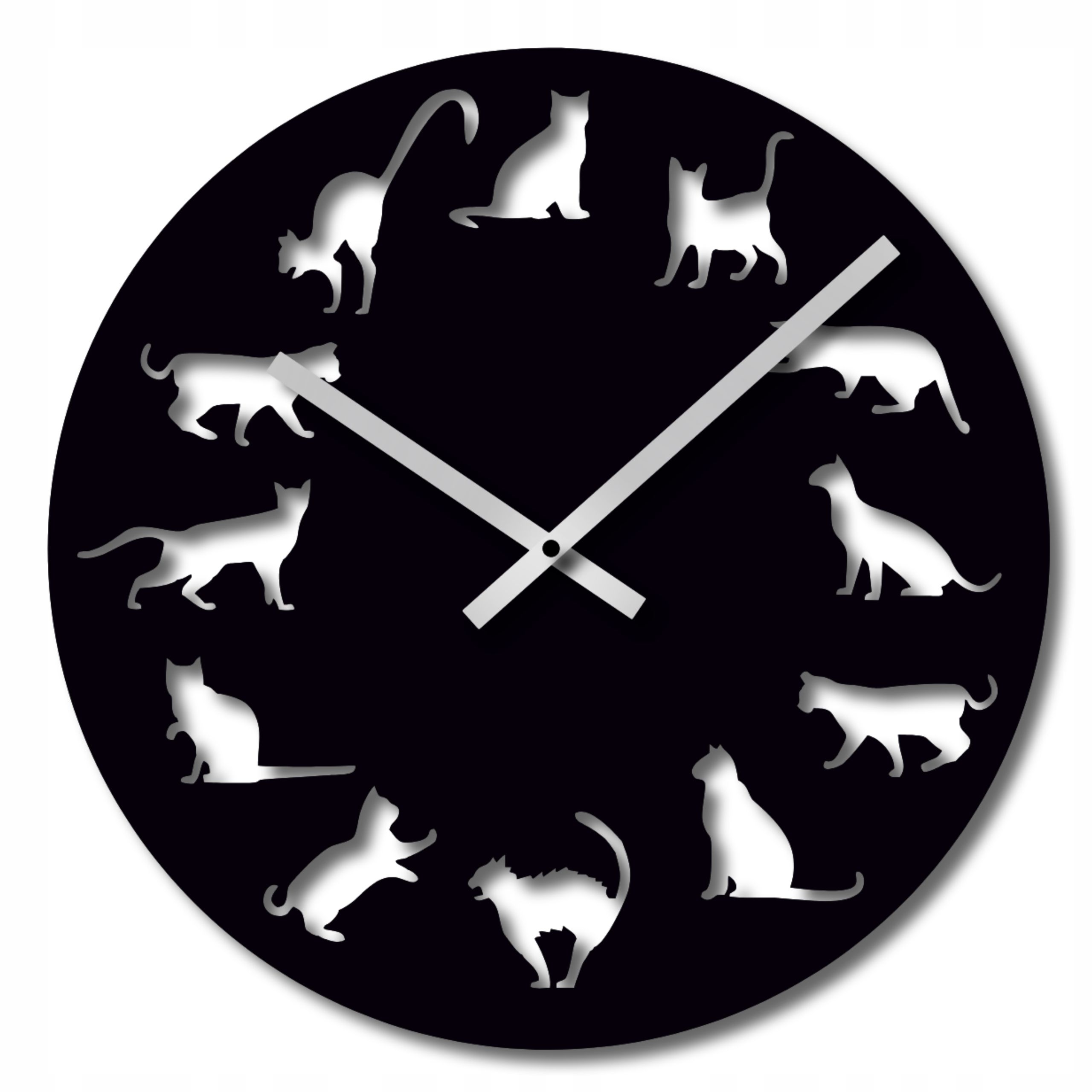  Wall clock 60 cm clock on the wall big clock openwork classic big numbers