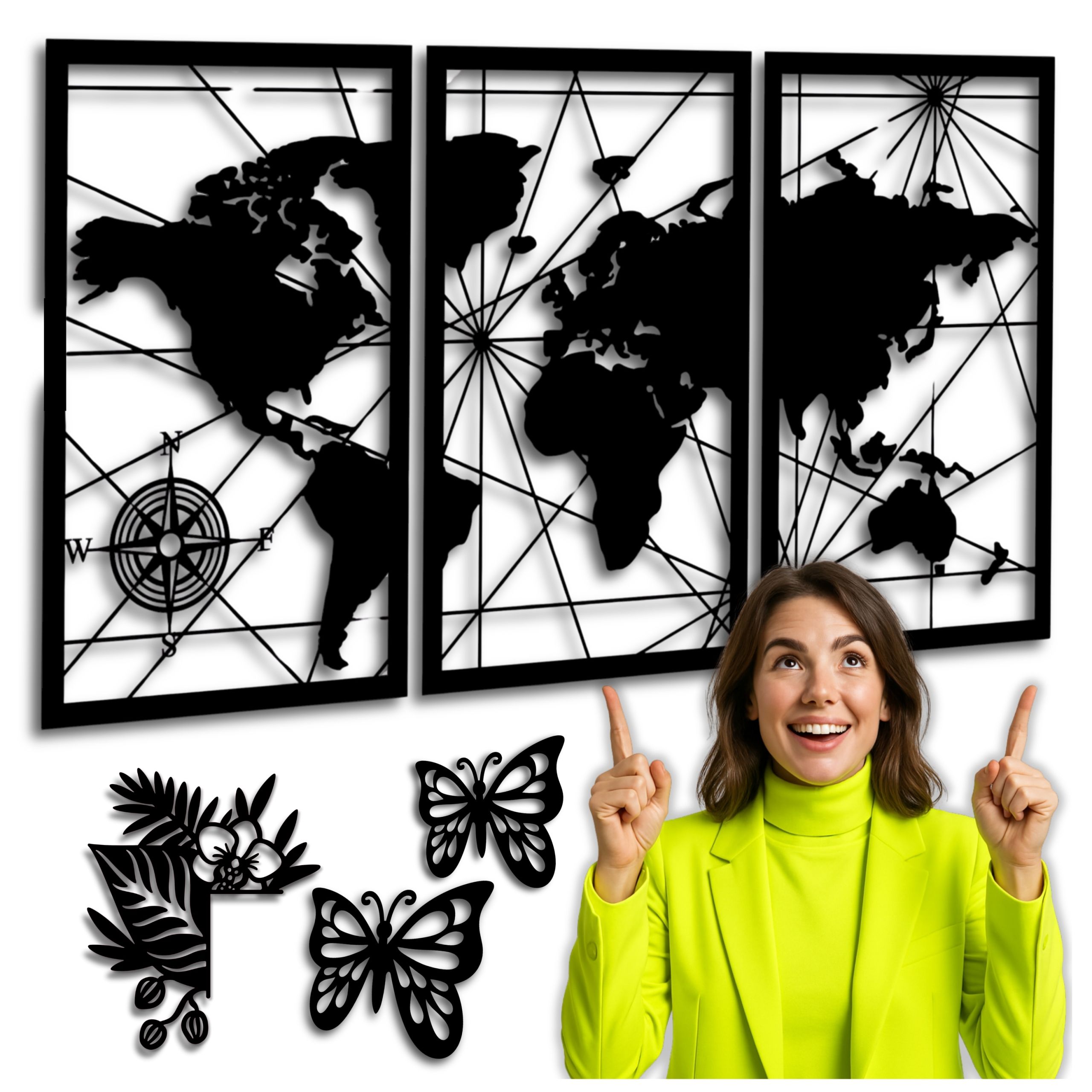  Openwork painting for the living room paintings on the wall wall decoration landscape gor
