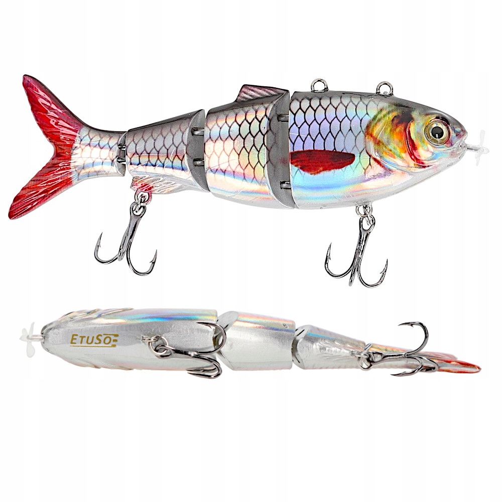  Wobbler jerk wobbler zum hechtangeln etuso 10cm 15g 3 stk. köder spinnruten