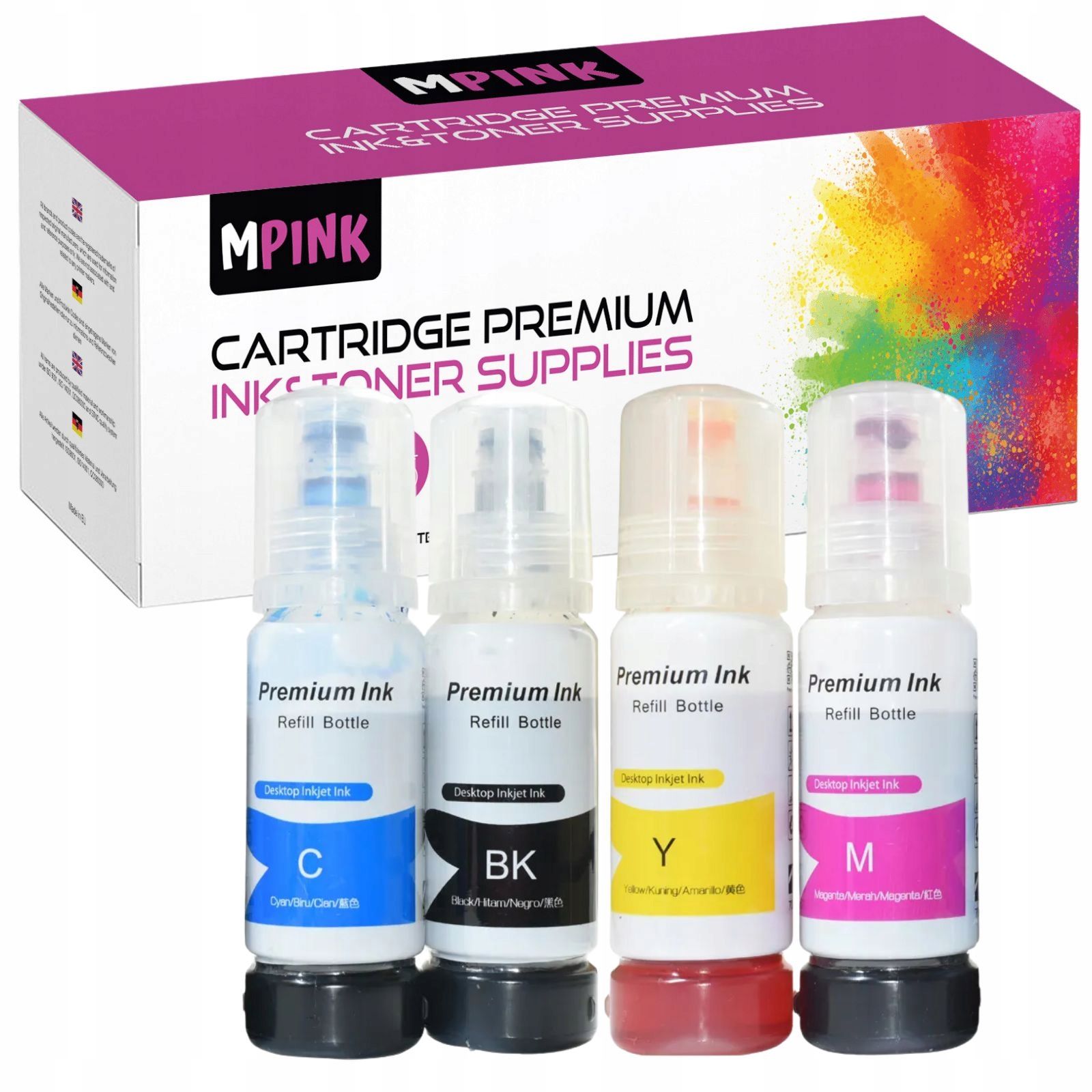  4xtusz printerite jaoks epson 103xl ecotank l1200 l3251 l5190 cmyk
