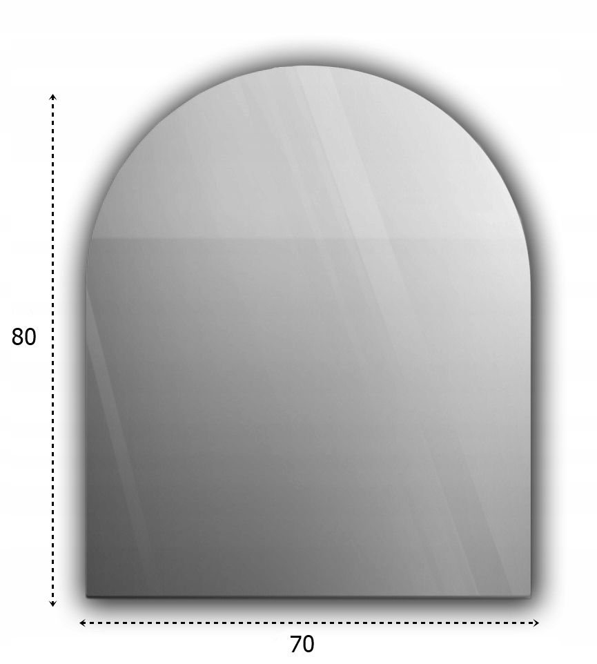  Pagrindas grūdintas stiklas po židiniu 80x70 grafito spalvos