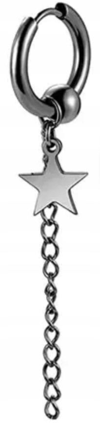  Kõrvarõngas kõrvas huggie rist rist mõõk teras punk gothic rock