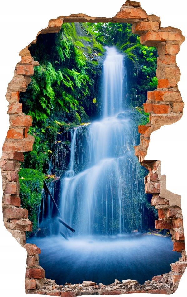  Sienas uzlīmes foto tapetes caurums 688 daba