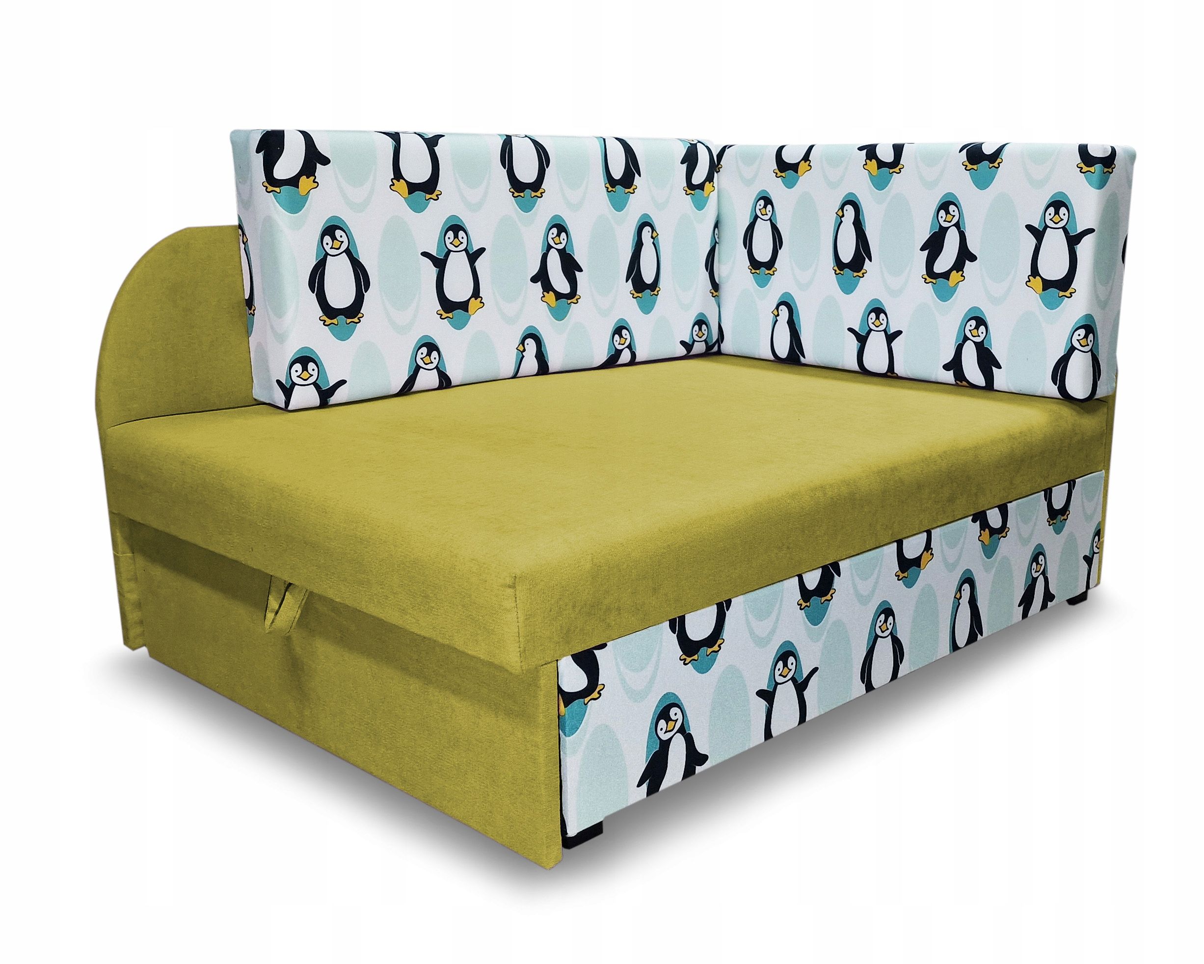 Children&#39;s bed angular - foldable with regulation length, corner winnie the pooh
