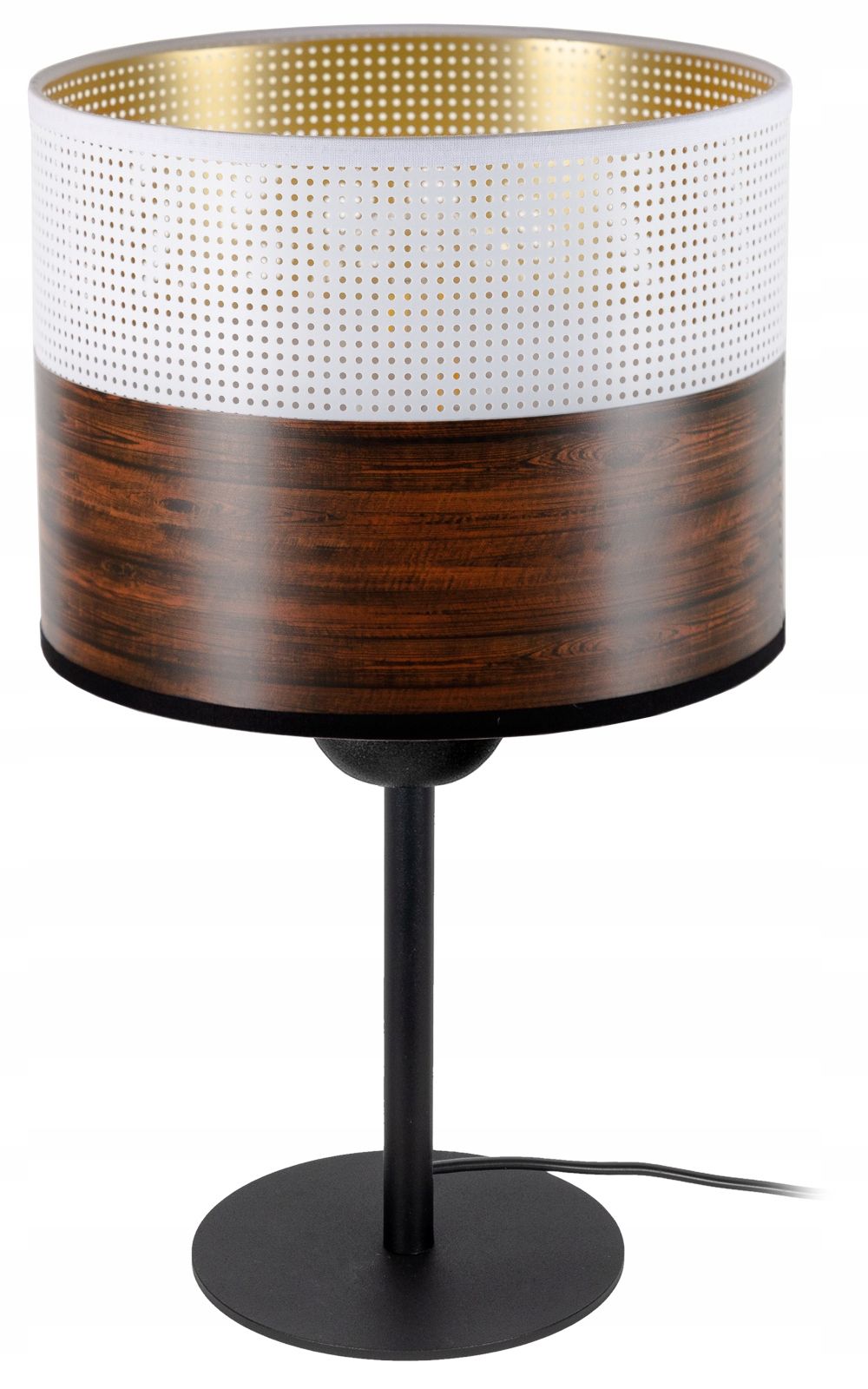  Štýlový nočná/stolová lampa moderné sklo kapucňa plisované grafitová farba led