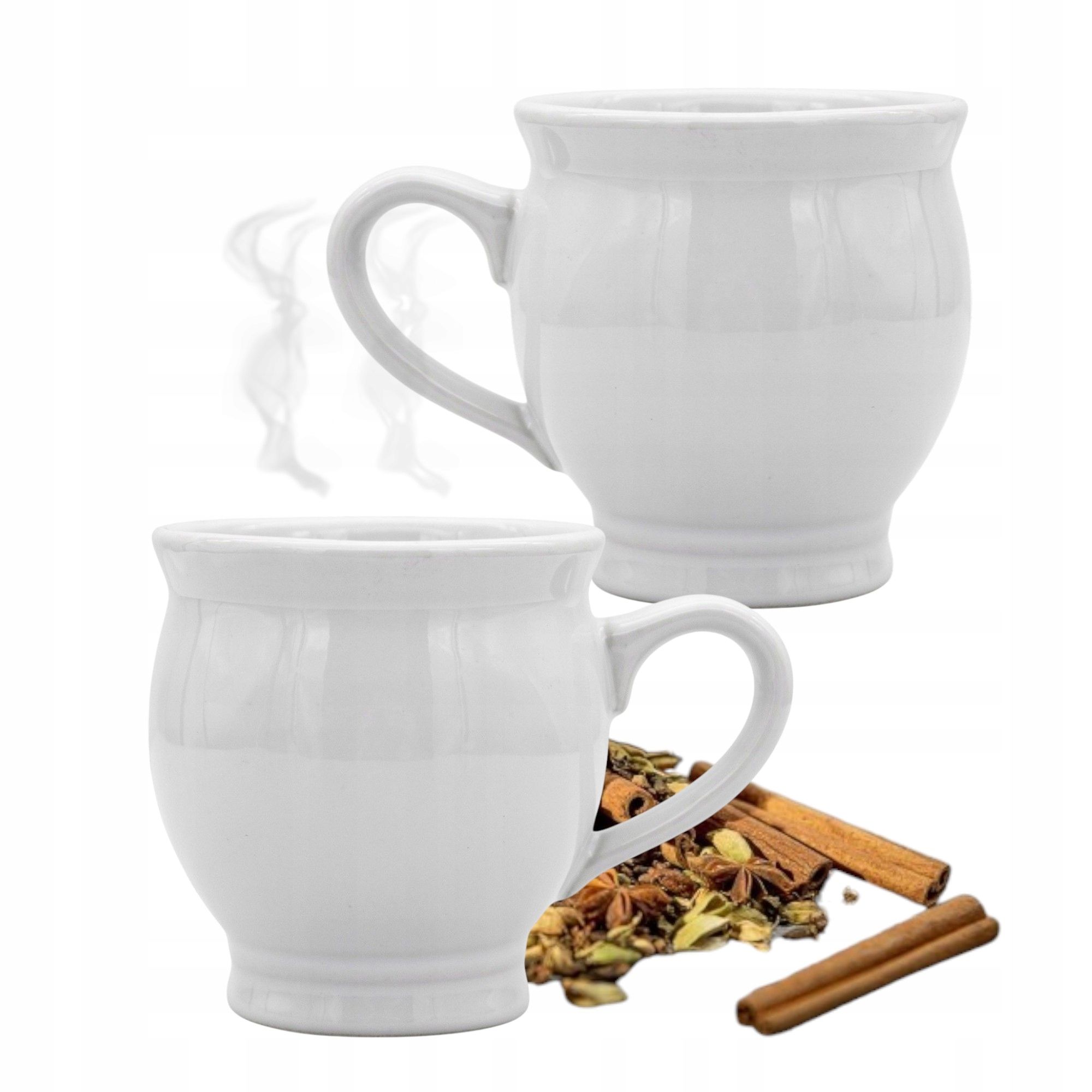  2x becher für glühwein grzanego wein 300ml steinmasse tasse erhitzt wein garnitur