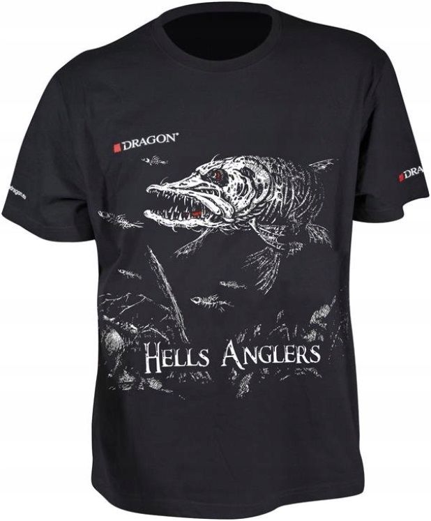  Marškinėliai dragon hells anglers s mix c