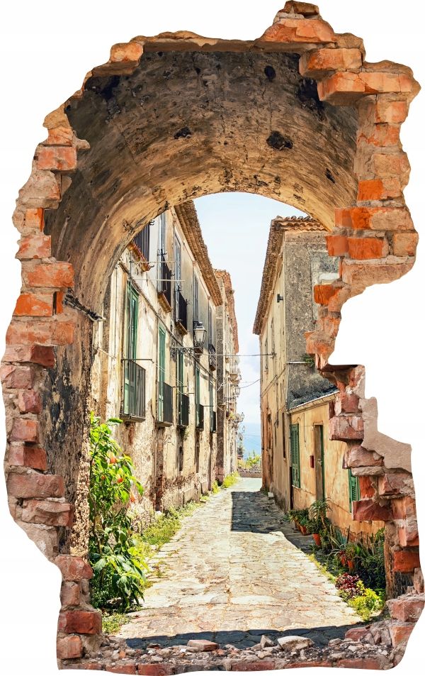  Sienas uzlīmes foto tapetes caurums 688 daba
