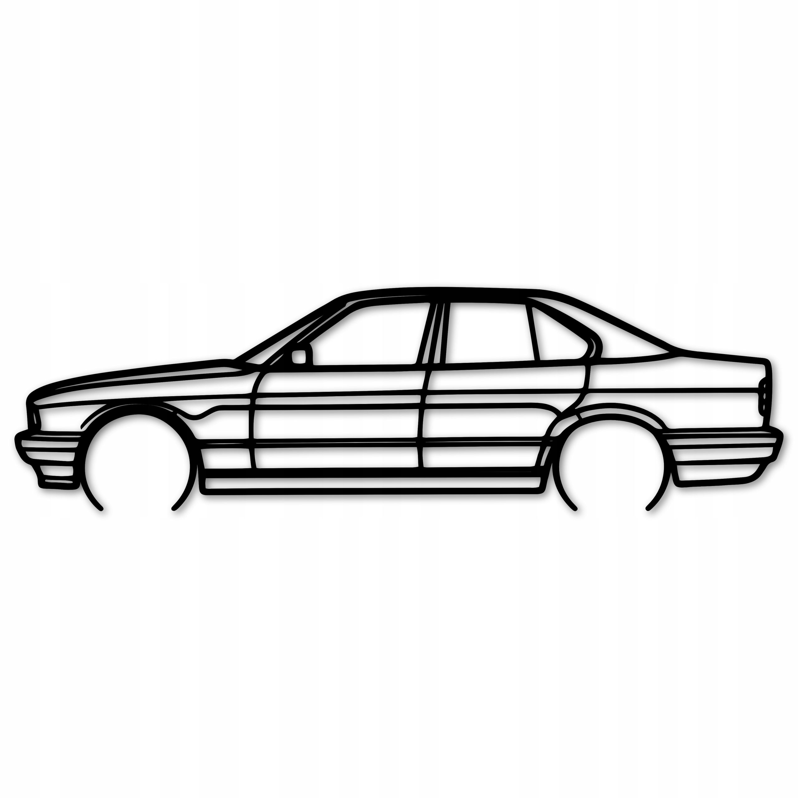  Ažūra glezna automašīna bmw e39 vagons sienu apdare plāksne 80 cm gleznas