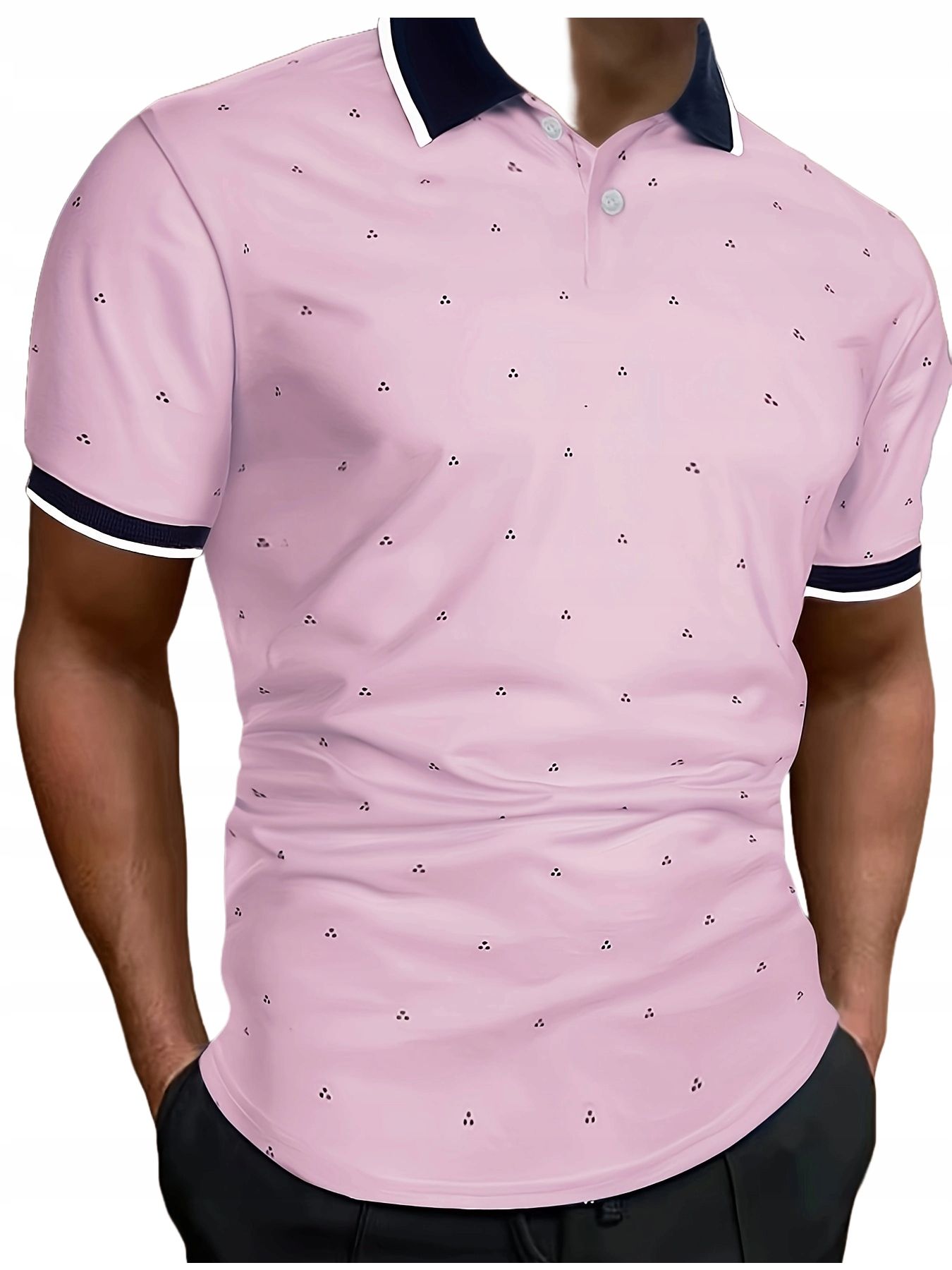  Moodne meeste polo särgid lühikesed varrukad värvid 3xl