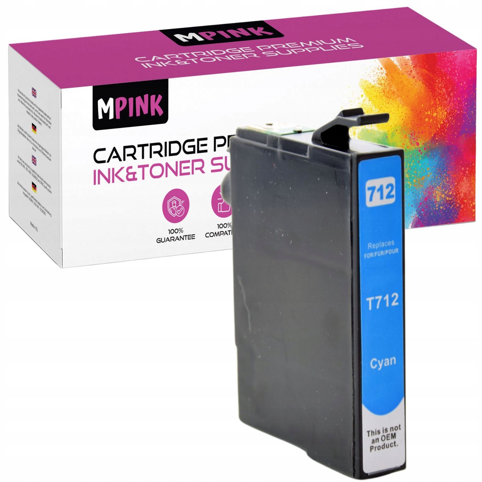  Tint sisse epson sx105 sx215 dx4050 dx4400 sx510 sx415 sx515 t0712 sinine
