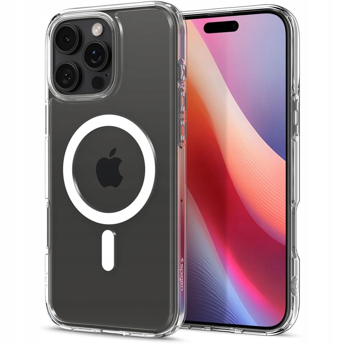  Byla spigen į "iphone" 16 pro, nugara į magsafe, lengvas, tvirtas, stilingas