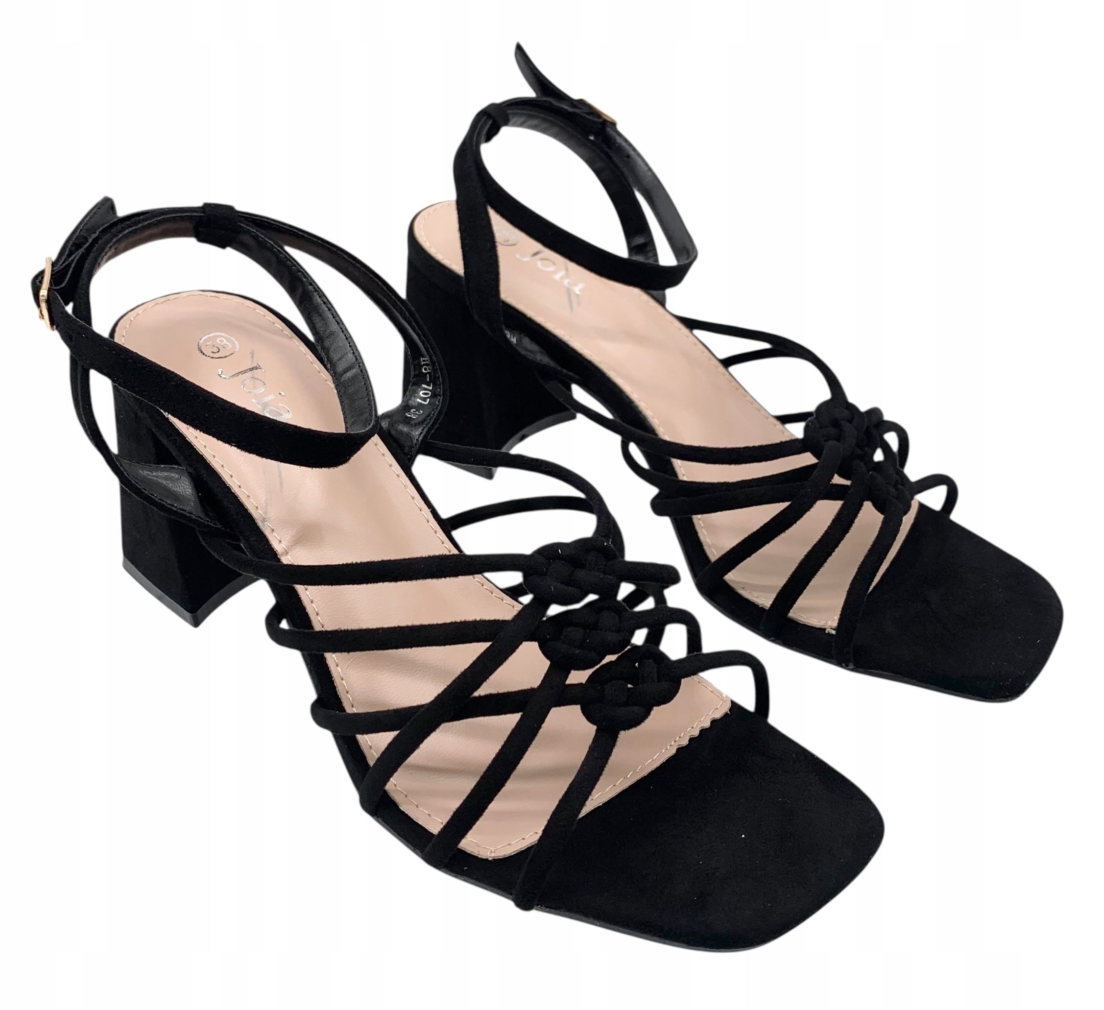  Sandals for women green on a low heel jasmine 38 mint elegant