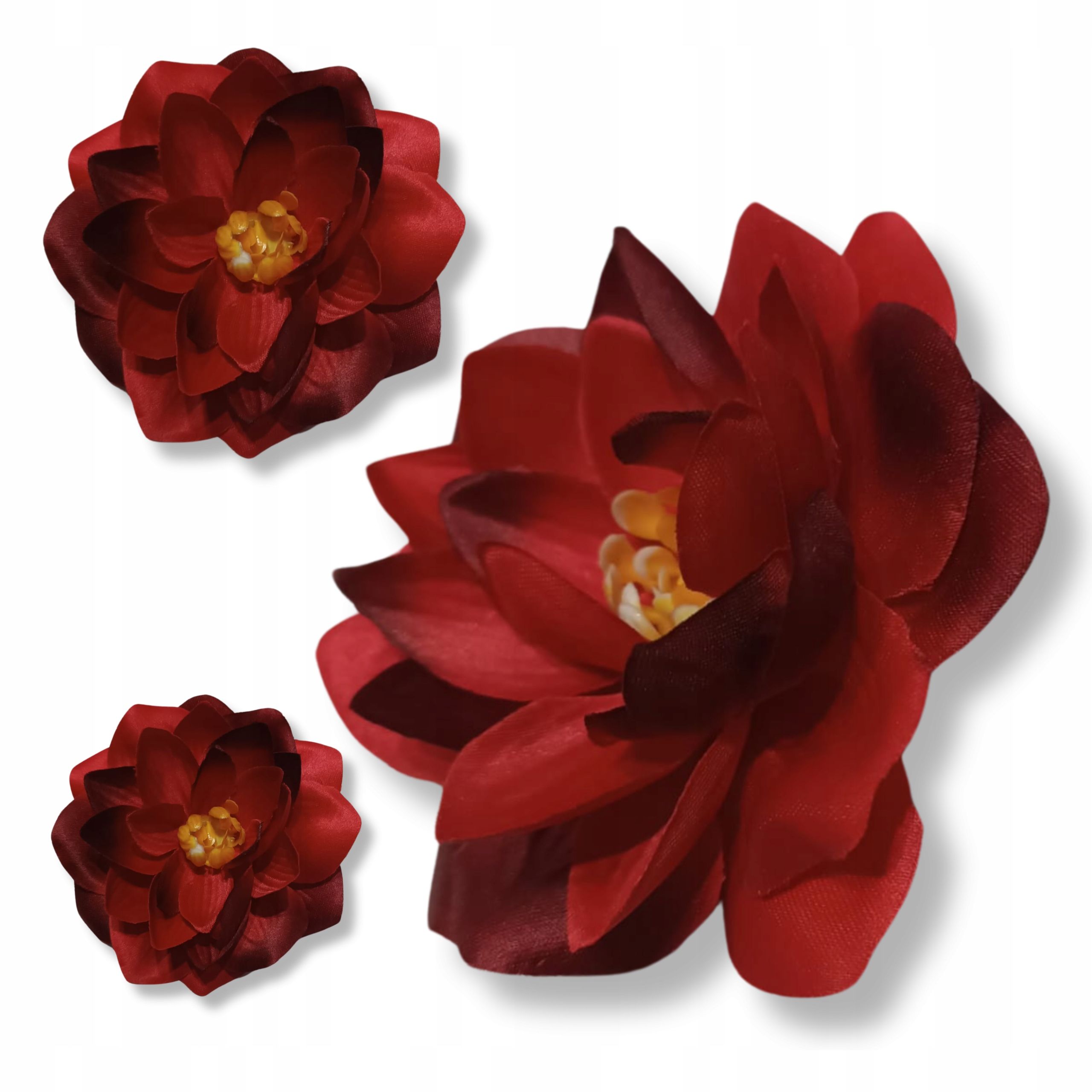  Mākslīgais zieds lotus lilijas ūdens 11cm gaiši rozā galva wyrobowa 12 datoriem.