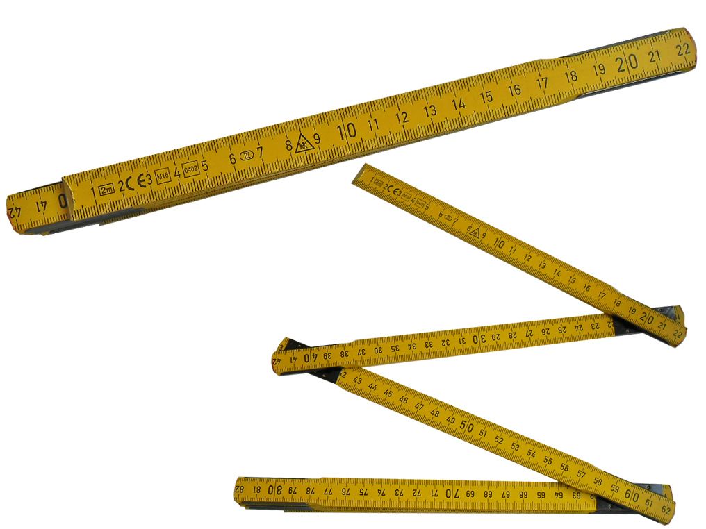  Hultafors t59-2-10w folding wooden ruler 2m