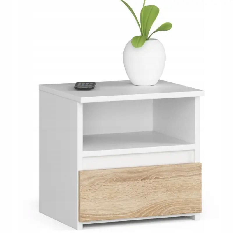  Naktinė spintelė vaikų kambariui alksnis 40 cm