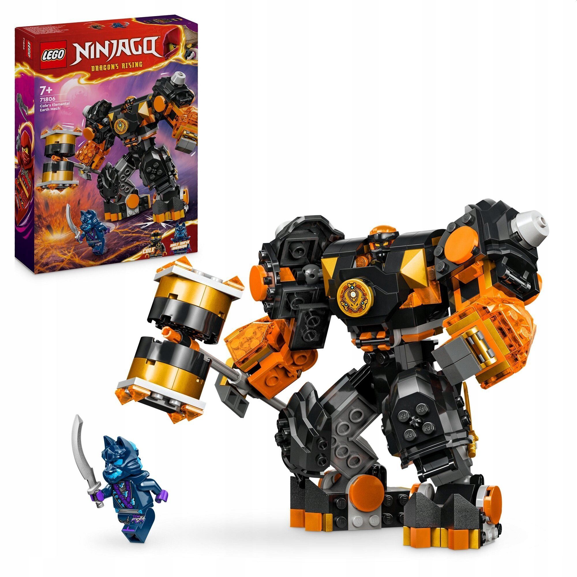 Lego ninjago - bojová súprava s mechem jaya nr 71805