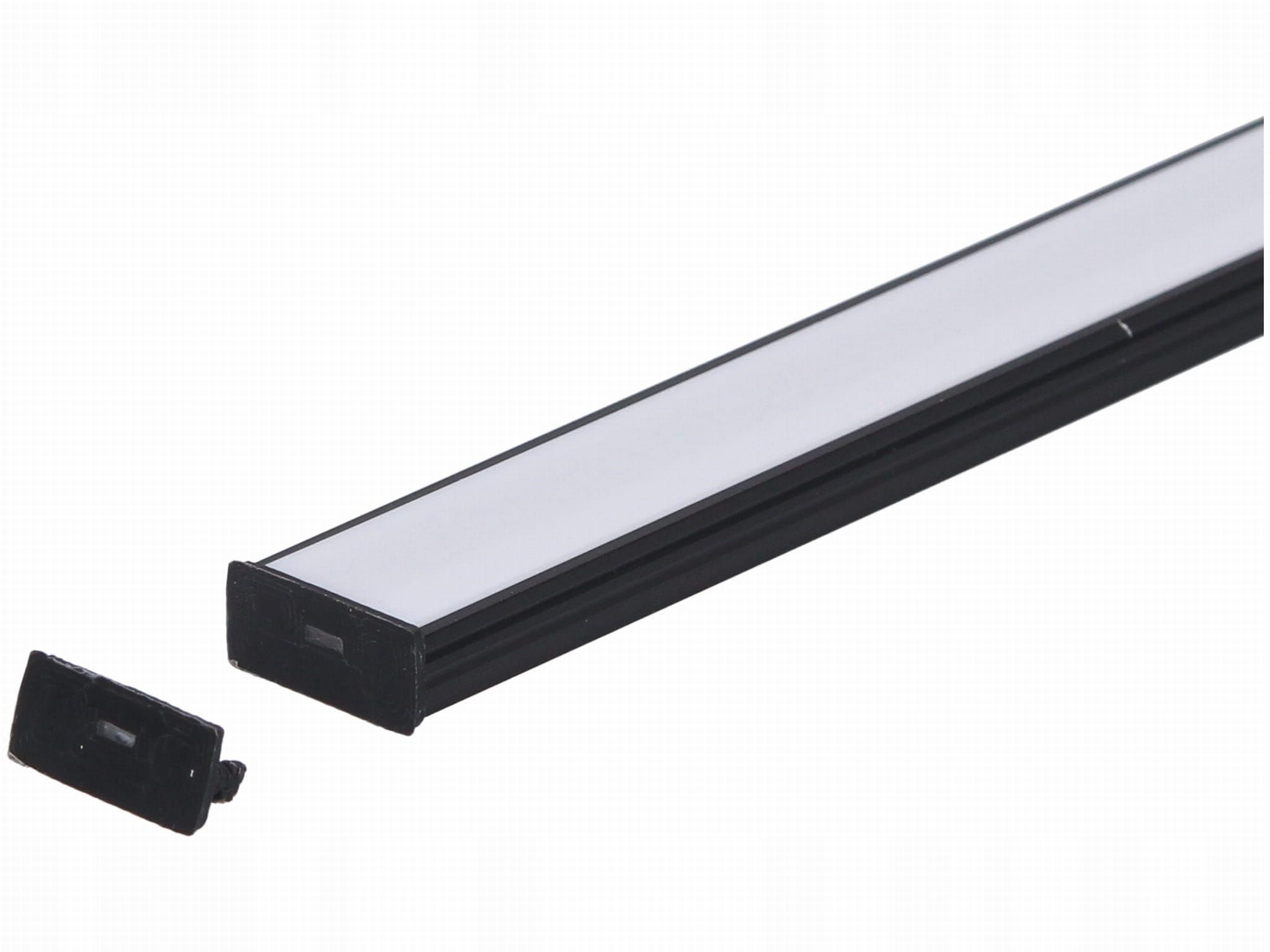  Dangtelis pvc corner juodos spalvos