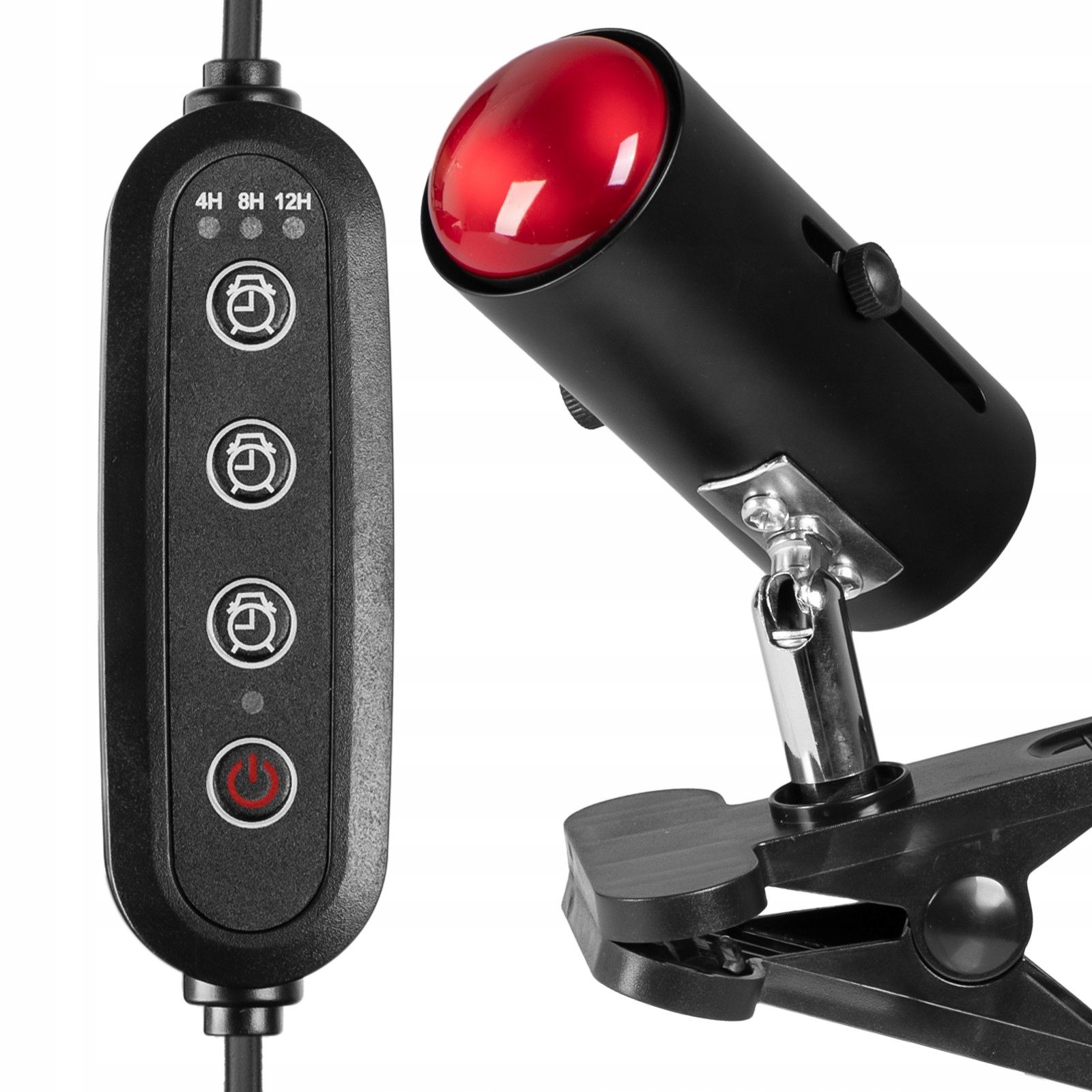  Velký svítilna terárium s časovačem e27 200w automatický cyklus plazi
