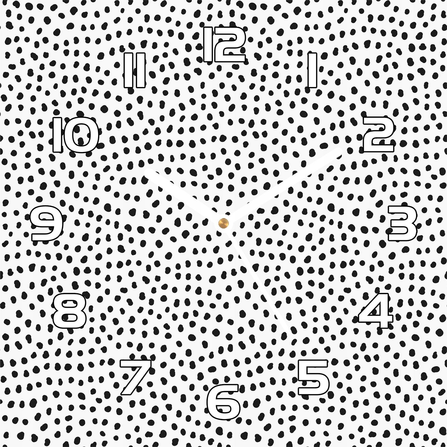  Mūsdienīgs piekārts pulkstenis rozā opuncijas 30x30 cm
