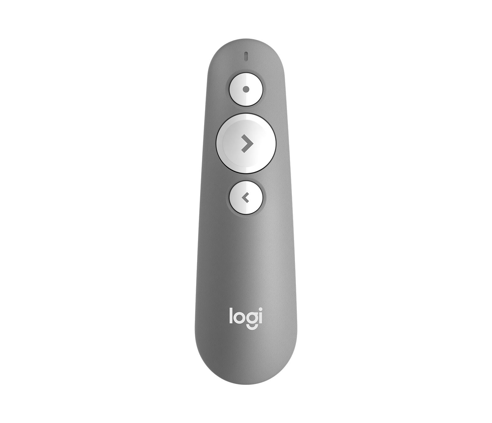  Lazerinė rodyklė logitech r500s grafito spalvos valdymo pultelis "bluetooth" aaa