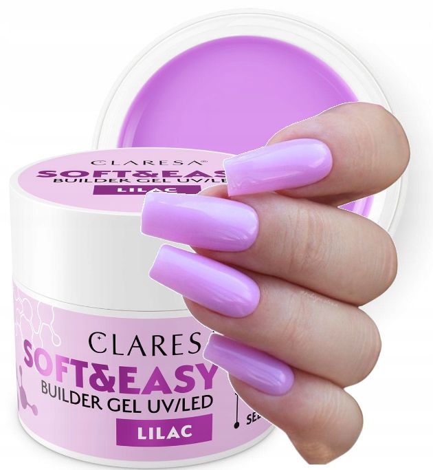  Claresa rubber gél tiksotropia želé 11 svetlo ružová 45g+ šablóny