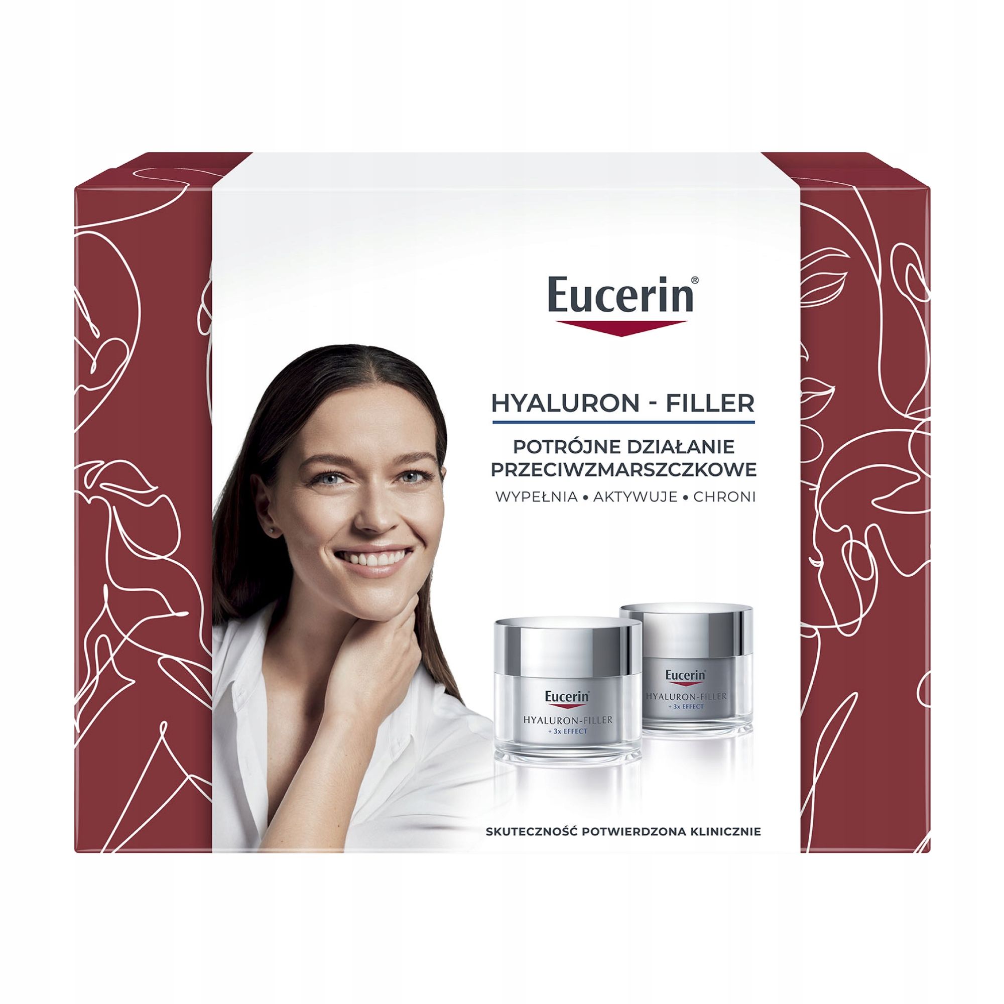  Eucerin hyaluron füllstoff elasticity creme von falten spf30 + für die nacht 50ml