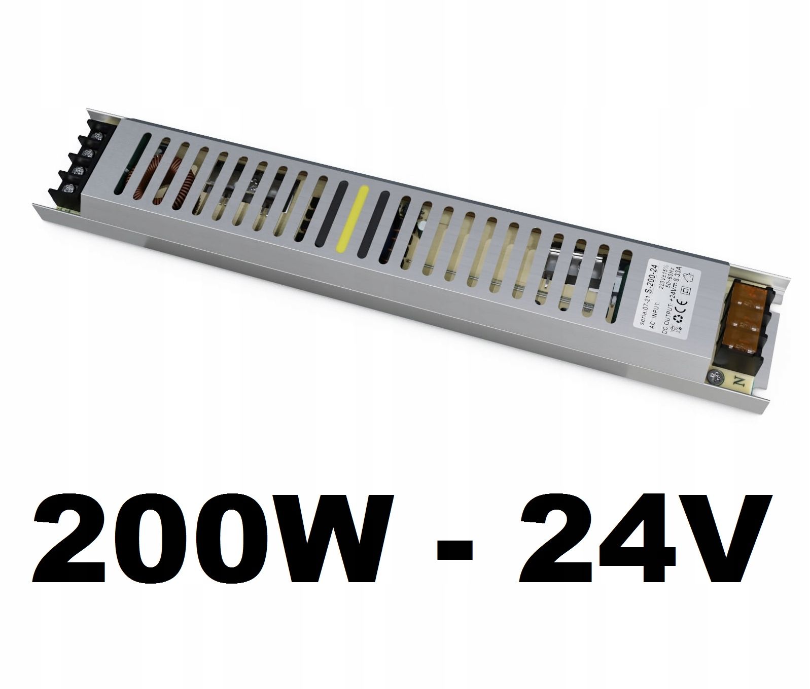  Modulárny napájací zdroj pre led pásy slim cctv 24v 120w