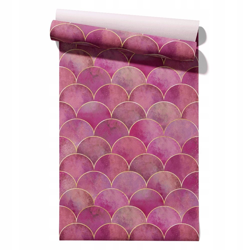  Wallpaper non-woven fabric pastel cherries wallpaper in a roll 50cm x 6,1mb