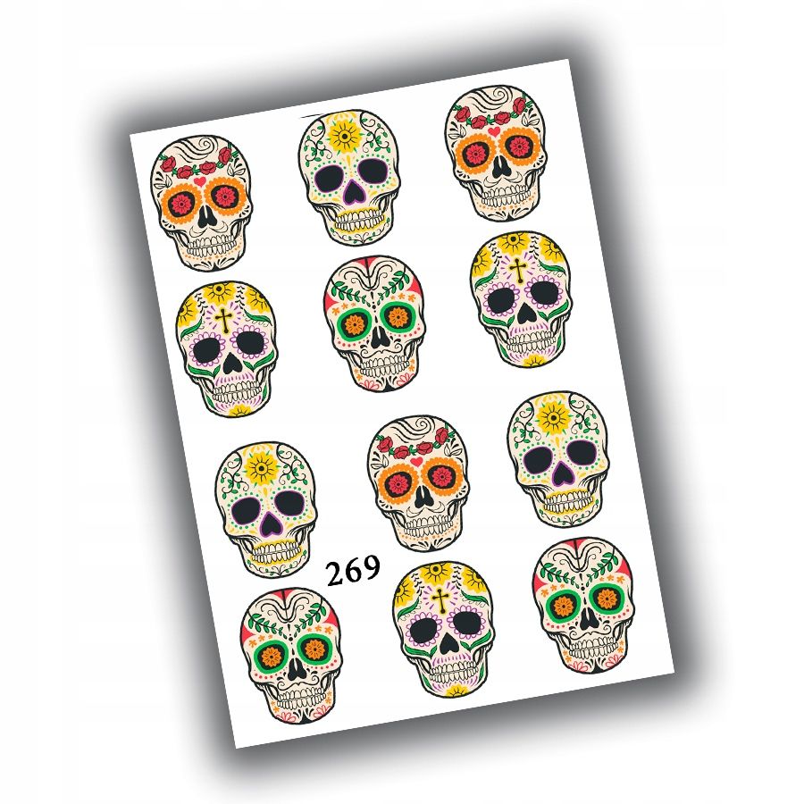  Aufkleber halloween für kinder 7,5x10,5 n203