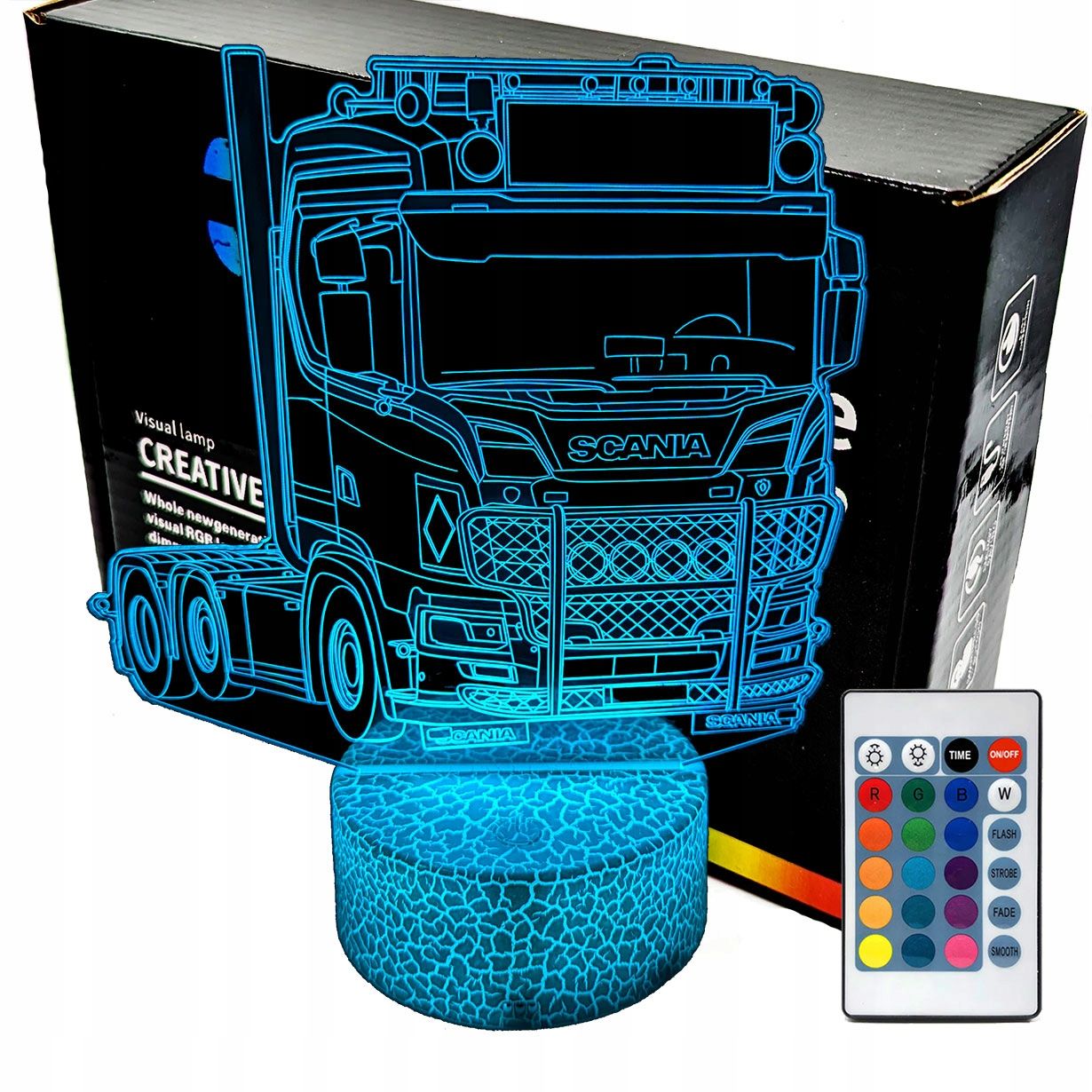  3d naktinė lemputė lempų daugiaspalvis