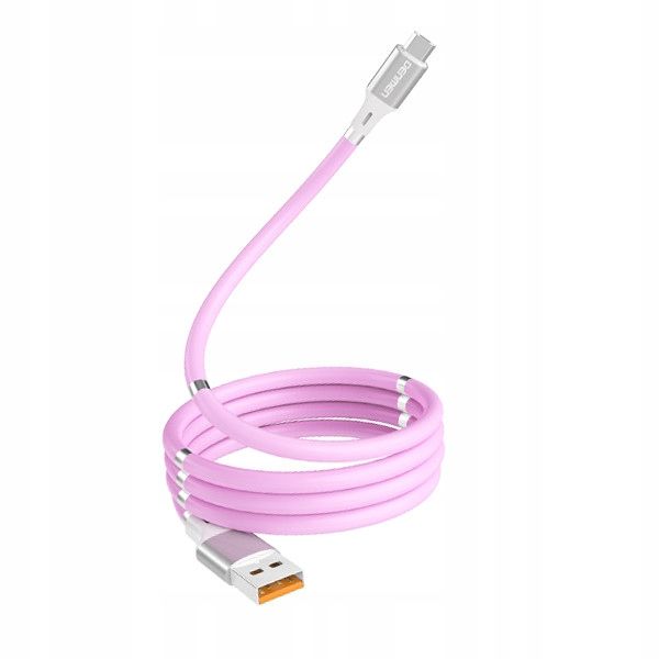  Usb kabel typ c 2.4a červený 2400mah qc 3.0